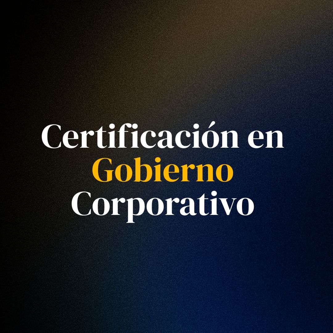 Certificación en Gobierno Corporativo